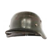 WWII GERMAN HEER M35 DD COMBAT HELMET