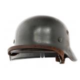 WWII GERMAN WAFFEN-SS M40 SD COMBAT HELMET