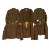 WWII - COLD WAR US ARMY 4th ID & SHAEF IKE JACKETS
