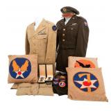 WWII USAAF 7th AIR FORCE BOMBARDIER UNIFORM GROUP