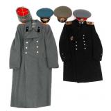 COLD WAR - CURRENT RUSSIAN VISOR CAPS & OVERCOATS