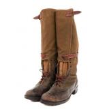 WWII GERMAN LUFTWAFFE TROPICAL KNEE HIGH BOOTS