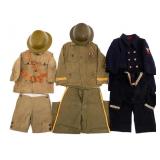 WWI - WWI US CHILDRENS ARMY & USN STYLE UNIFORMS
