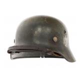 WWII GERMAN HEER M35 DD COMBAT HELMET