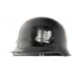 WWII GERMAN FIRE POLICE DD M34 HELMET