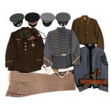 WWII - COLD WAR US ARMY & MILITARY CADET UNIFORMS