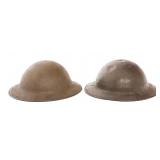 WWI US 82nd FIELD ARTILLERY & BRITISH HELMETS