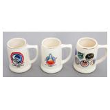NASA & KENNEDY SPACE CENTER COFFEE MUGS