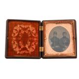 CIVIL WAR UNION FATHER & SON TINTYPE PHOTOGRAPH
