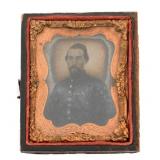 CIVIL WAR SOLDIER TINTYPE PHOTOGRAPH