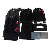 WWII US NAVY PHOTOGRAPH ALBUMS & UNIFORM ITEMS