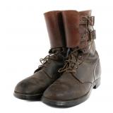 WWII US ARMY M43 DOUBLE BUCKLE LEATHER BOOTS