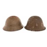 WWII JAPANESE CIVIL DEFENSE HELMETS