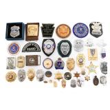 OBSOLETE WORLD POLICE & GUARD BADGES & PINS
