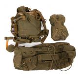 VIETNAM WAR US PACK TRAY PARACHUTES & M18 COVER