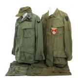 VIETNAM WAR US ARMY OFFICER MACV JUNGLE JACKETS
