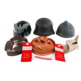 20th C. EUROPEAN MILITARY HEADGEAR & INSIGNIA