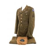 WWII US ARMY 1st TROOP CARRIER COMMAND SGT UNIFORM