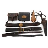 CIVIL WAR US MANNS PATENT CARTRIDGE BOX & BELTS