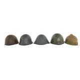WWII - COLD WAR EUROPEAN MILITARY HELMETS
