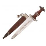 WWII GERMAN SA DRESS DAGGER by RZM M7/72