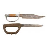 MODIFIED TRENCH & BOWIE KNIFE KNUCKLEDUSTERS