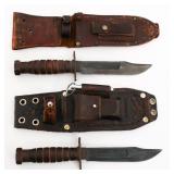 VIETNAM WAR US 6" JET PILOT SURVIVAL KNIVES
