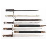 19th C. - WWII WORLD MILITARY BAYONETS