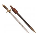 GERMAN WEIMAR REPUBLIC HUNTING ASSOCIATION DAGGER