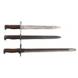 US ARMY MODEL 1892 KRAG & M1905 BAYONETS