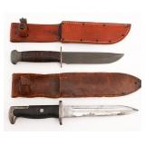 WWII US M1 BAYONET FIGHTING KNIFE & PAL RH-36
