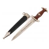 WWII GERMAN NSKK TRANS DRESS DAGGER by EICKHORN