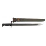 WWII US ARMY M1942 BAYONET & M3 SCABBARD
