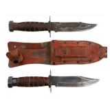 JAPANESE MADE CIVILIAN JET PILOT SURVIVAL KNIVES