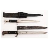 WWII GERMAN K98 DRESS BAYONETS