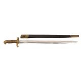 CIVIL WAR US M1862 ZOUAVE YATAGHAN SWORD BAYONET