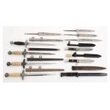 REENACTOR WWII GERMAN KNIVES & DAGGERS