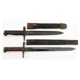 19th C. - WWII ITALIAN M1870 & M1891 BAYONETS