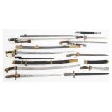REENACTOR US, RUSSIAN & GERMAN SWORDS & DAGGERS