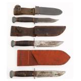 WWII US PAL RH-35 & RH-36 FIGHTING KNIVES