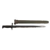 US NAVY M1905 BAYONET & MK1 SCABBARD