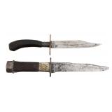 19th C. BRITISH BOWIE KNIVES By SHEFFIELD