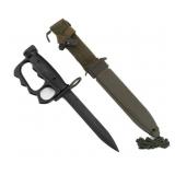 VIETNAM WAR US ARMY COLT 62316 M7 KNUCKLE BAYONET