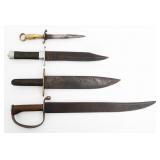 REENACTOR CIVIL WAR BOWIE KNIVES & DAGGER