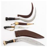 SOUTHEAST ASIAN TOURIST KUKRI, DAGGER & CELURIT