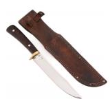 W. SCAGEL HANDMADE FULL TANG CAMP KNIFE