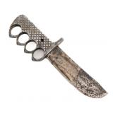WWII US THEATER MADE KNUCKLEDUSTER KNIFE