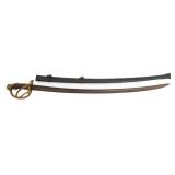 19th C. EUROPEAN M1822 CAVALRY SWORD