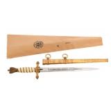 WWII GERMAN KRIEGSMARINE DRESS DAGGER by HORSTER