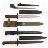 WWII - COLD WAR WORLD MILITARY BAYONETS